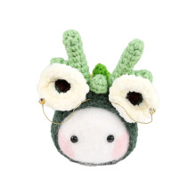 Beginners Crochet Kits DIY Crochet Animal-Green lion awakening