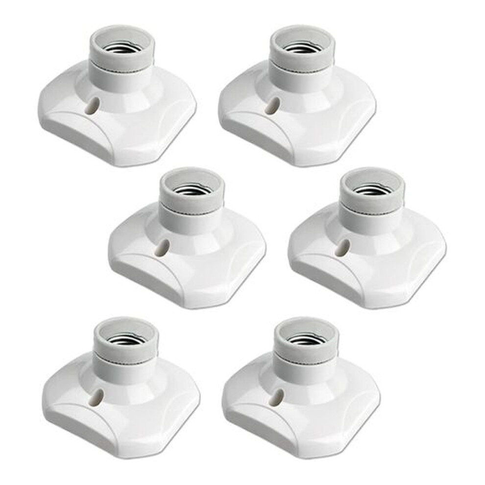 E27 Light Bulb Screw Lamp Holder, Ideal For Various Rooms And Environments, Easy To Install Lamp Bases With Flame Retardant Material For Safe Use, Wir 9454554510989