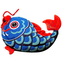 Huggables Leeuw pluche kussen zachte-Blauw koikussen L