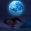 Διακόσμηση Celestial για παιδιά, Γιρλάντα από λινό ύφασμα & Πόμολα συρταριών από 3