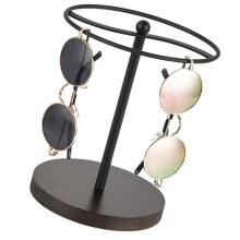 Stylish Sunglasses Display Stand Rack Functional Storage-Black