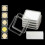 Multipurpose Sturdy Plastic Square Inserts Portable for 2