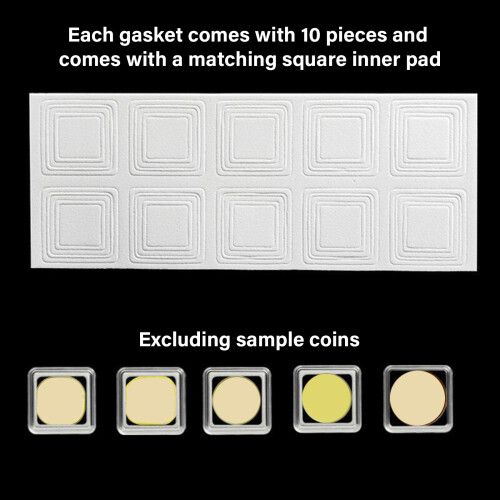 Multipurpose Sturdy Plastic Square Inserts Portable for 2