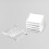 Multipurpose Sturdy Plastic Square Inserts Portable for 6