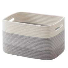 Functional Cotton Rope Storage Bin Sturdy Organizers For-A