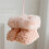Handmade Christmas Decoration Plush Boot Ornament Hanging-Pink 7