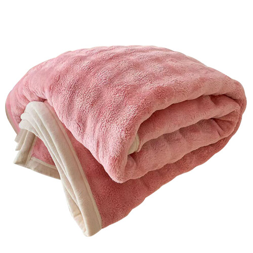 Soft Throw Blanket Warm Blankets Throw Blankets Sofa Bed- Pink
