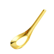 6 Pack Soup Spoons 304Stainless Steel Spoon Dessert-Gold small