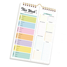 Kitchen Organization Notebook Meal Planner Featuring-No. 1