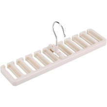 Gürtelhalter, platzsparender, drehbarer Krawattenhalter für Accessoires, multifunktionaler Organizer mit rutschfesten Armen für Gürtel und Schals