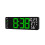 Grande horloge murale LED avec affichage de la température-Vert 1