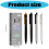 4PCS Quick Drying Gel Inks Pen Retractable- instant. universe. 3