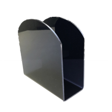 Eleganter Serviettenhalter aus hochwertigem, transparentem Acrylmaterial in U-Form für Bars, Cafés, Küchen, Esszimmer, Zimmertische, Partys usw.