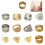 1/5/10pcs Thimble Finger Protector Needle-Thickened thimble si 3