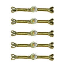 Boutons de fermeture chinois à fleurs, 5 pièces,-Modèle 7
