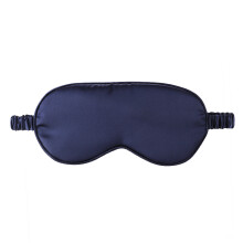 Masque de sommeil ajustable en soie pour nourrir la peau et favoriser un sommeil réparateur, masque de sommeil occultant à l'acide hyaluronique
