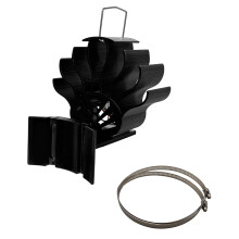 Fireplace Fan,Heat Powered Stove Fan no Electricity Efficient