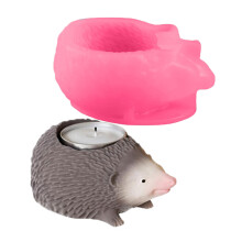 Hedgehog Molds Jelly Molds Chocolate Molds Handmade 3D Animal