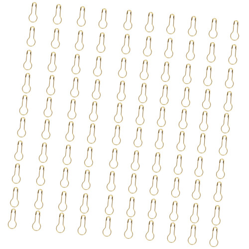 Goupille de sécurité en forme de gourde, 1000 pièces,-or