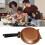 Ergonomic Breakfast Pan Stainless Iron Construction-Gold 7