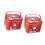 Set of 2 Candy Boxes for Christmas Tinplate Suitcase-Type C 1