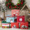 Set of 2 Candy Boxes for Christmas Tinplate Suitcase-Type C 3