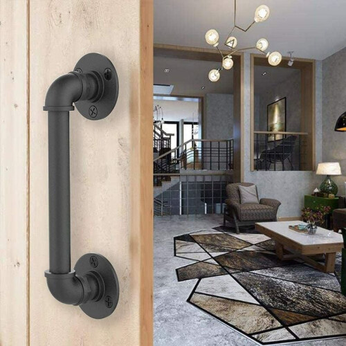 Μπάρα στήριξης για μπάνιο με βιομηχανική λαβή πόρτας από σωλήνα, πολυλειτουργικό 1
