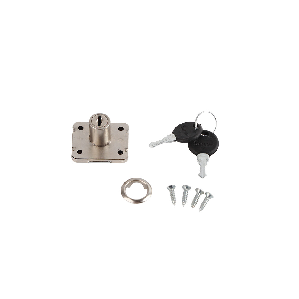 Durable Metal Lock Cylinder, Battery Safety Lock, Offers Robust Protection Against Theft, Easy Installation And Usage, Perfect For Tools Tool Boxes La 9454554521732