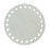 Base de panier en bois perforé, Base de panier à-30cm rond 1