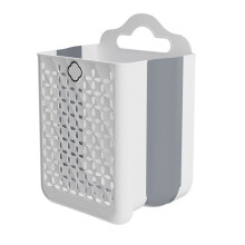 Compact Foldable Hanging Clothes Basket For-extra large
