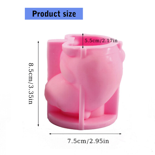 Lovely Animal Baking Molds Castings Molds Capybara Silicone 2