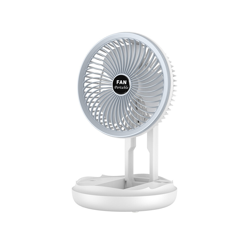 Foldable Fan For Travel, Oscillating Portable Rechargeable Battery Operated Stand Fan With Remote Control, 7 Inch Quiet Operation & Usb Charging Port 9454554559766