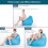 Τσάντα φασολιών αποθήκευσης λούτρινων ζώων, καρέκλα φασολιών με γέμιση από 2