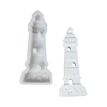 3D Lighthouse Silicone Mould Ornament Molds Epoxy Resin Molds
