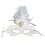Feathered Rhinestones Mask Crystal Elastic Bands Party 1