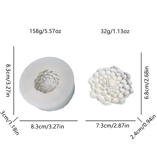 Soft Flexible Silicones Flower Mold  Experts Creating Ornamental 2