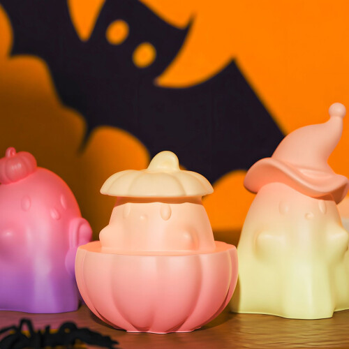 Silicone Mould Halloween Candle Molds Casting Molds Festive-3 1