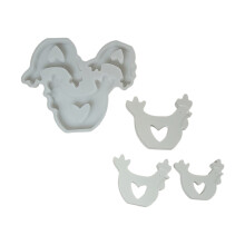 Hen And Chicks Silicone Molds for Epoxy Resin Candle Soap Gypsum