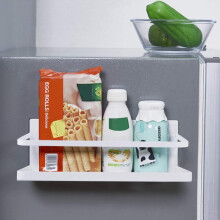 Küchenorganisation mit magnetischem Regal, platzsparend für Kühlschrank und Metalloberflächen, hochwertige Metallkonstruktion garantiert