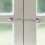 Stainless Steel Rust Resistant, Straightforward Hook Lock Design for Front Door Chains and Window Latches (Black) 5