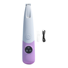 Quiet Electric Paws Hair Trimmer For Dog Cats-LightPurple