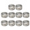 Finger Protector 1/5/10pcs Thimble Rings-silver thimble with 1