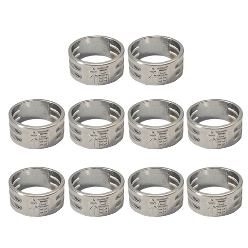 Finger Protector 1/5/10pcs Thimble Rings-silver thimble with