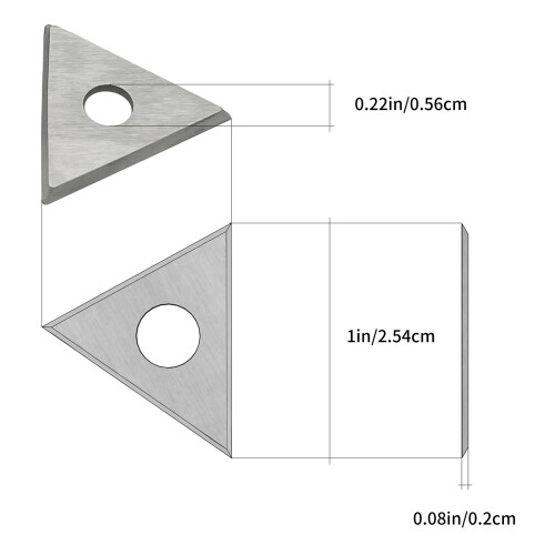 MultiPurpose Scrapers Blade Double-Edged Blade Kit For Stubborn 2