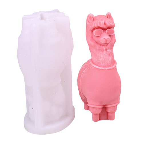 Alpacas Mould Plasters Molds Baking Molds Candle Molds-  2