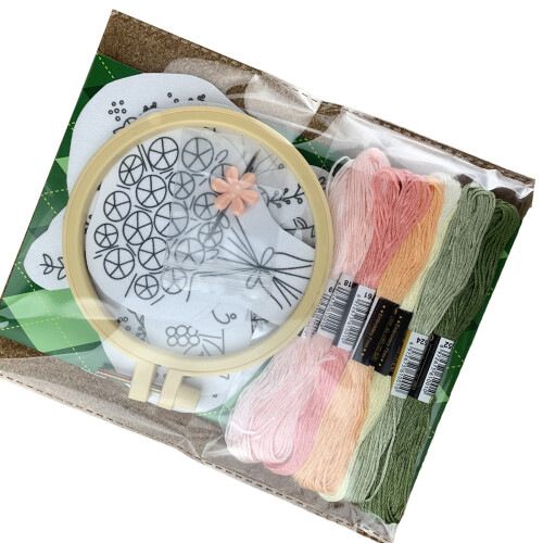 Water Soluble Embroidery Stabilizer Sticker Set for Home