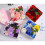 Artificial Rose Flower Box Storage Case Jewelry Box-Blue 5