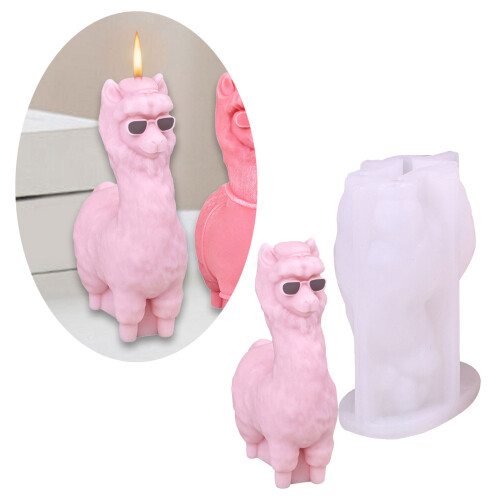 Alpacas Mould Plasters Molds Baking Molds Candle Molds-  2 2