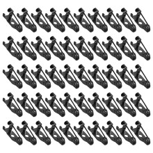 50 Stuks Optionele Maat-Zwart pistool 15 mm