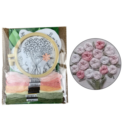 Water Soluble Embroidery Stabilizer Sticker Set for Home 1
